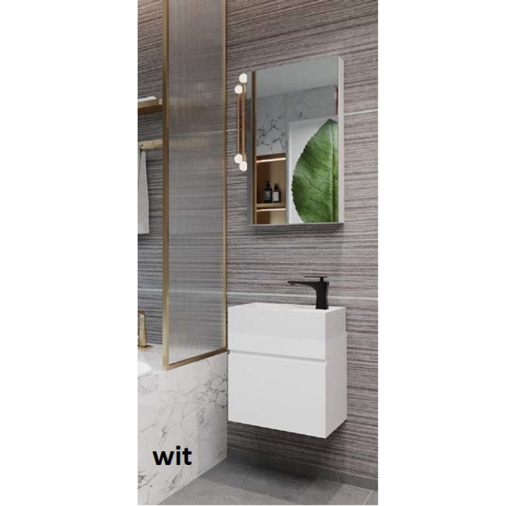 SADE 45CM BADKAMERMEUBEL Wit