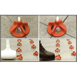 TWISTER NUT (PK:100STK), ZWART