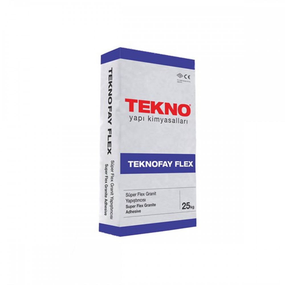 TEKNOFAY EX TEGELLIJM FLEX, GRIJS (CE2TE S1) 25KG